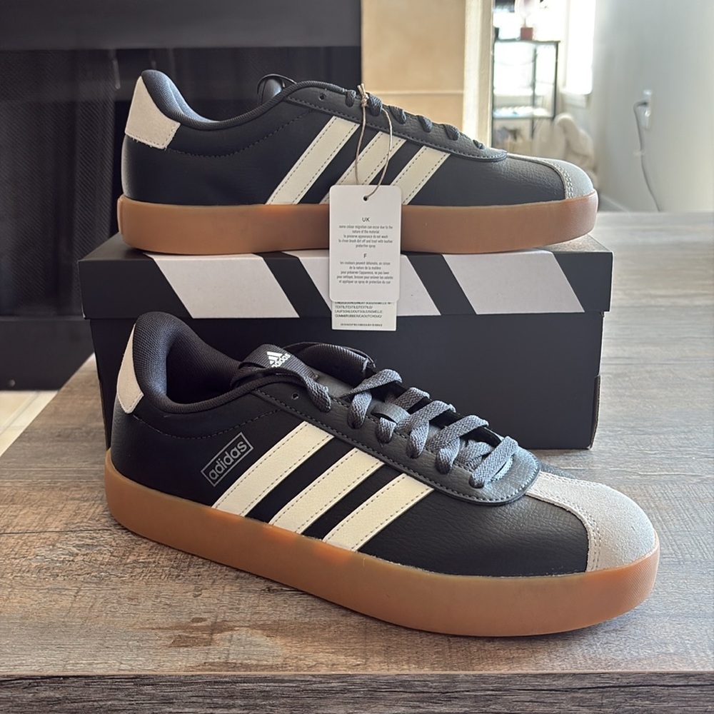 NWT Adidas VL Court 3.0 Women's Shoes - JS0504 - Picture 9 of 9